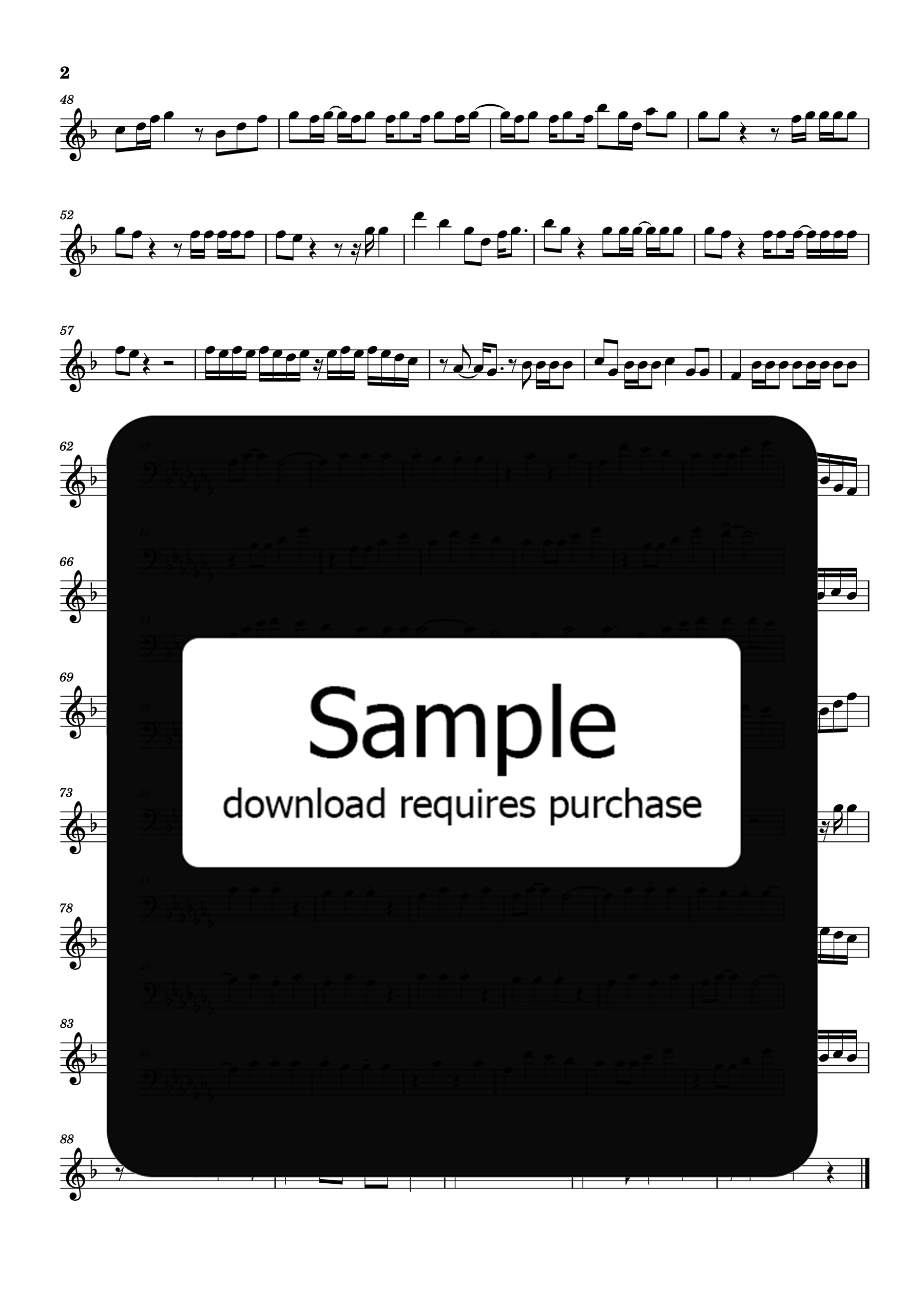Where is my Husband! Baritone Saxophone - Image 2