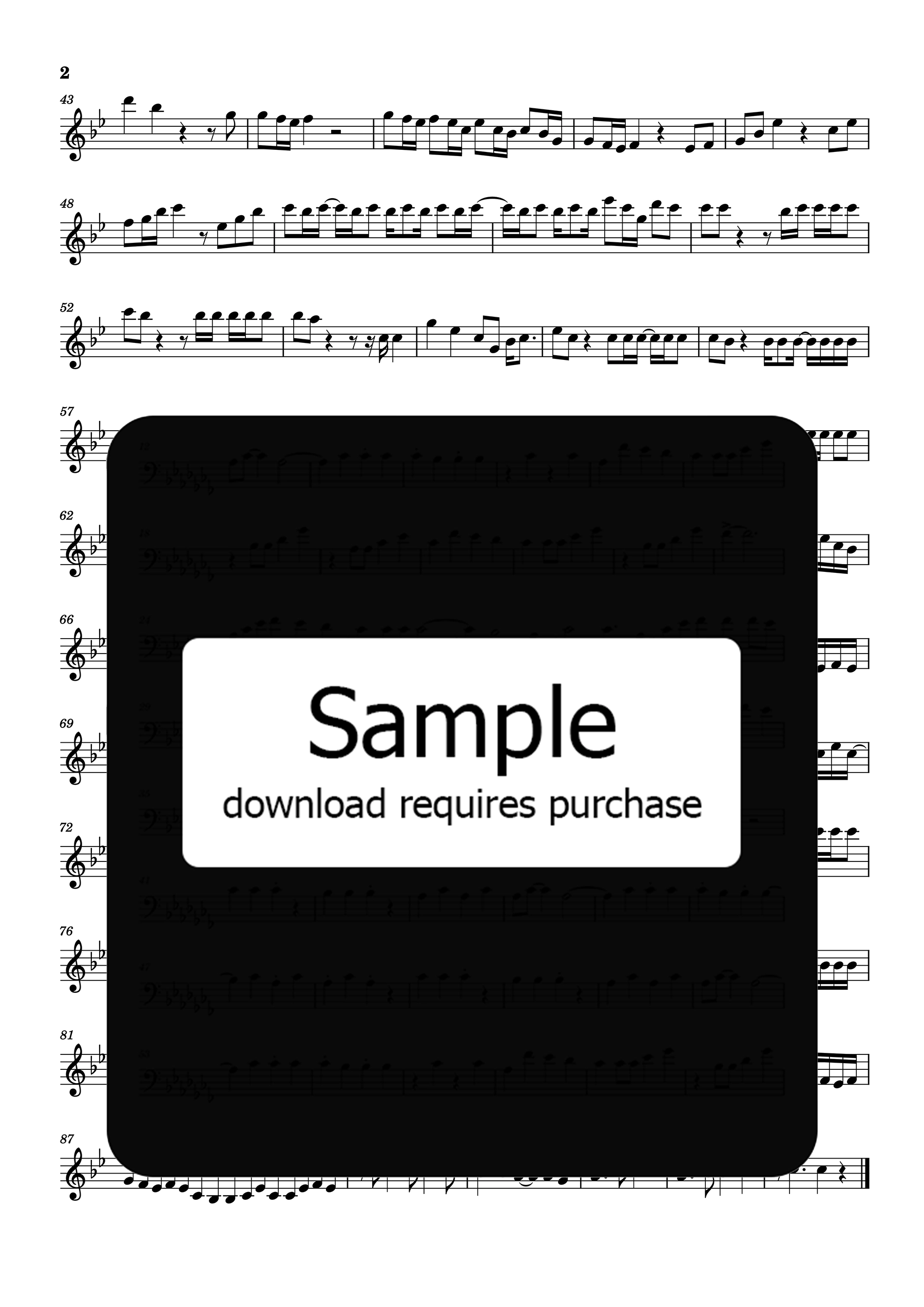 Where is my husband! Tenor Saxophone - Image 2