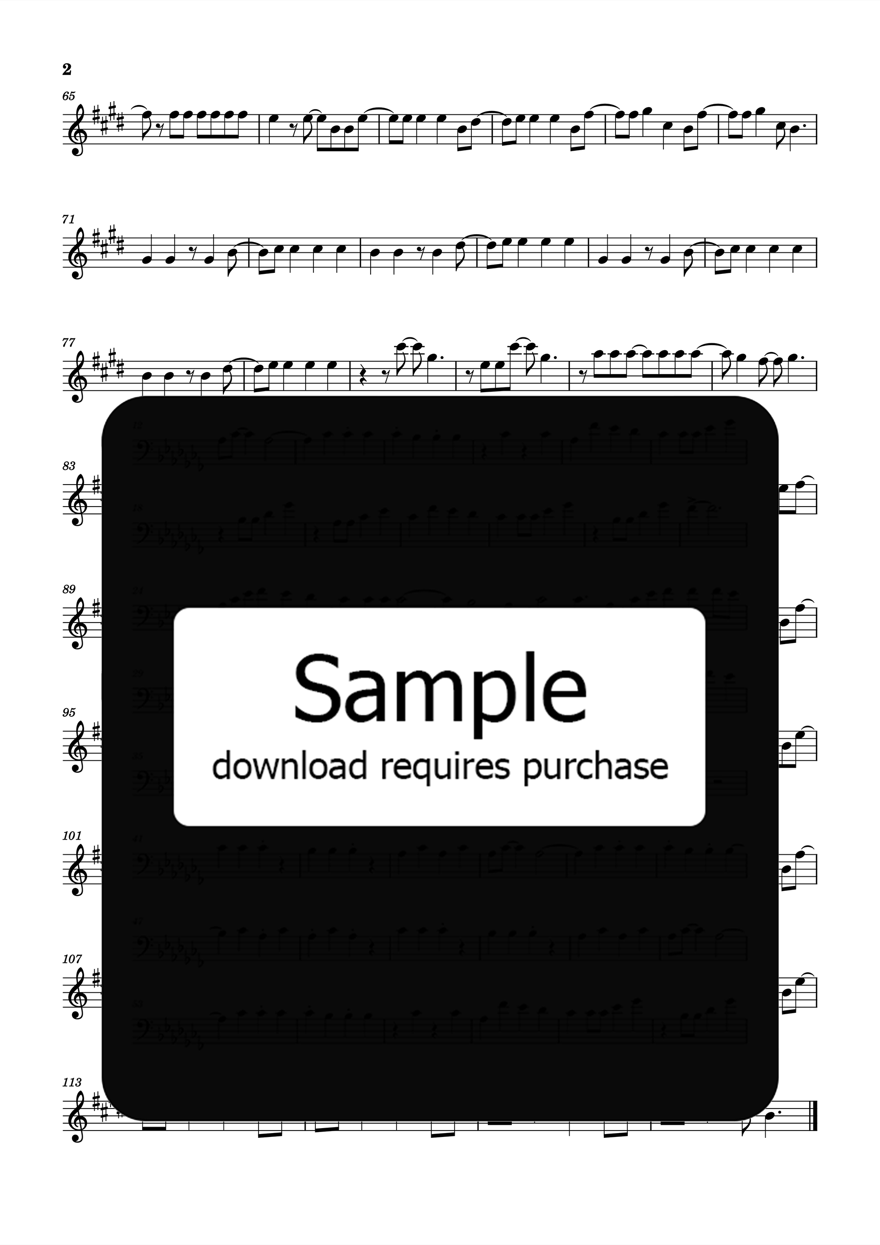 Hot n Cold Baritone Saxophone - Image 2